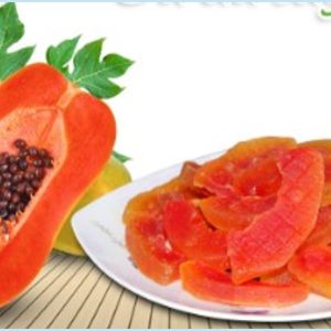 Đu đủ sấy dẻo